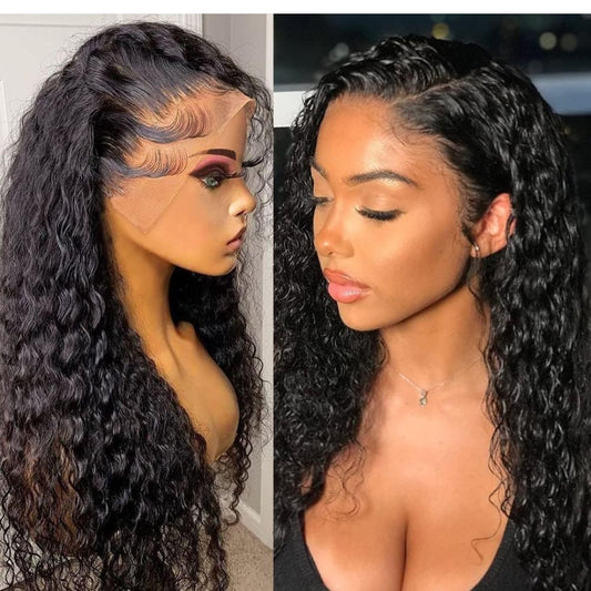 Deep wave frontal wig